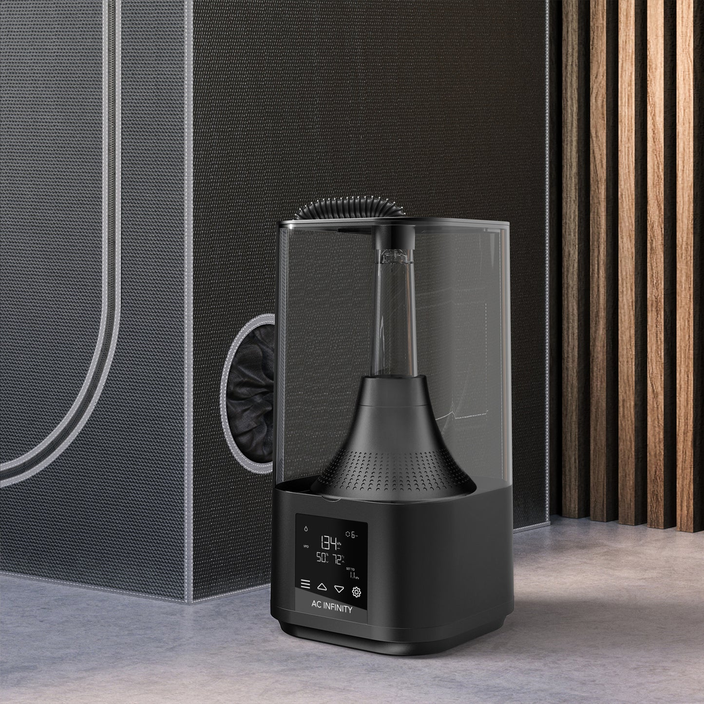 CloudForge T3, Environmental Plant Humidifier, 4.5L, Smart Controls, Targeted Vaporizing